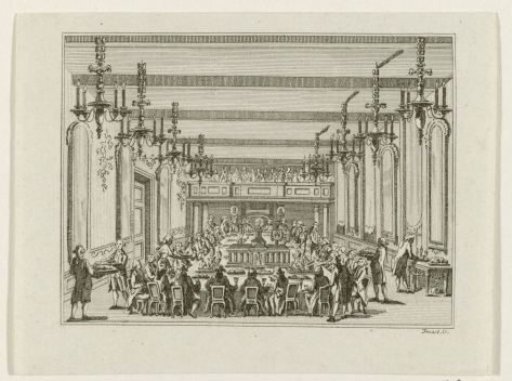 Alliance Banquet in Amsterdam, 1786