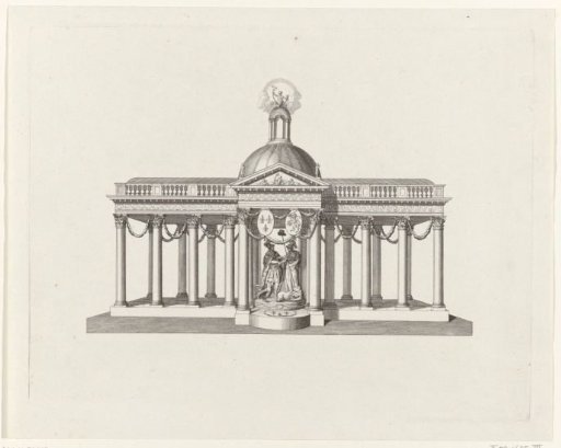 Allegorical Table Decorations, 1786