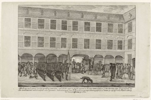 Attack on the Deputies of Dordrecht as They Ride Through the Stadhouder's Gate onto the Binnenhof, 1786