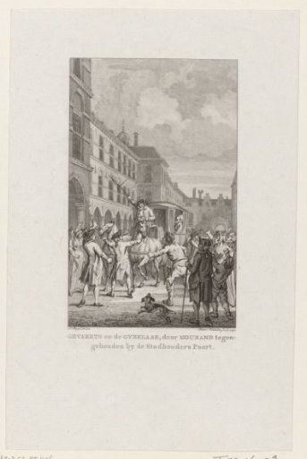 Carriage with the Deputies of Dordrecht Stopped at the Stadhouder's Gate, 1786
