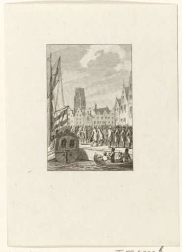 Departure of the States Commission of Rotterdam, 1786