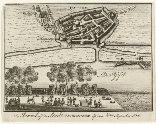 Bombardment of Hattem, 1786