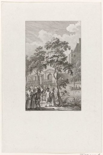 Haarlem Citizens Marching to Utrecht, 1786