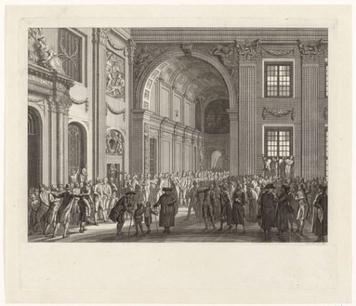 Satirical print on the patriotic preacher Suurmond, 1787