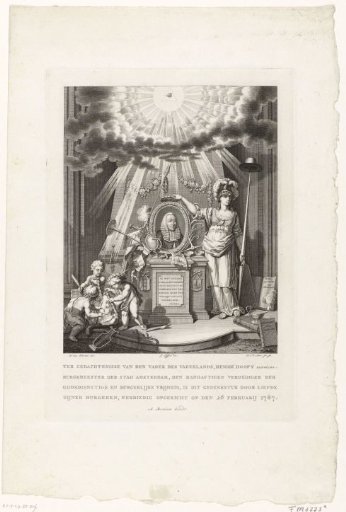 Monument to Hendrik Danielsz. Hooft, 1787