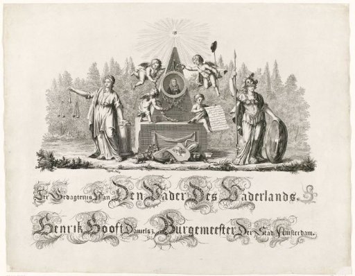 Monument to Hendrik Danielsz. Hooft, 1787