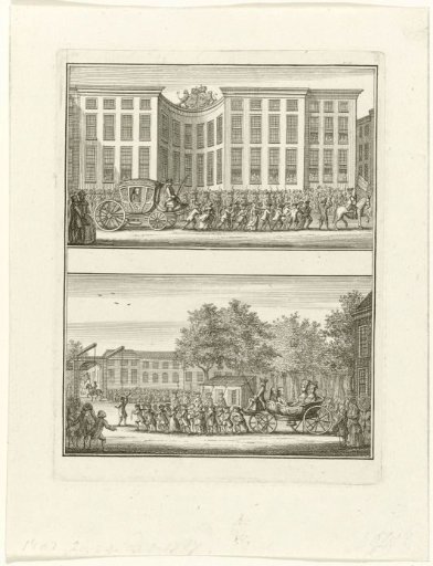 Reception of the Prince and Princess of Orange, 1787