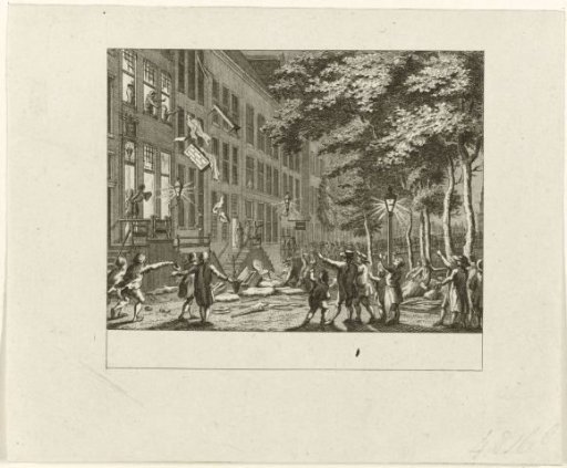 Plundering of the house of Mayor Joachim Rendorp, 1787