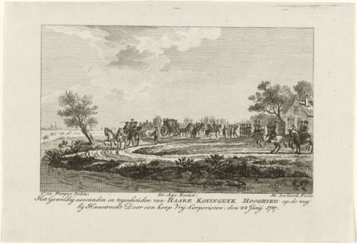 Arrest of the Princess at Goejanverwellesluis, 1787