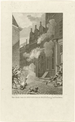 Bombardment of the House of Lucas van Steveninck, 1787