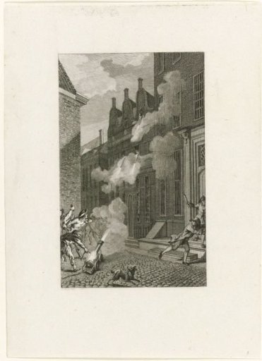 Bombardment of the House of Lucas van Steveninck, 1787