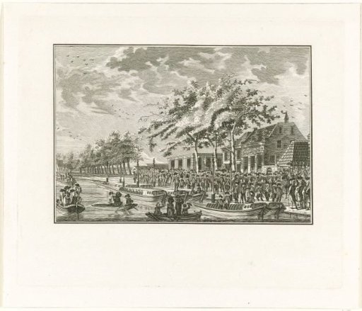 Departure of the Amsterdamers for Utrecht, 1787