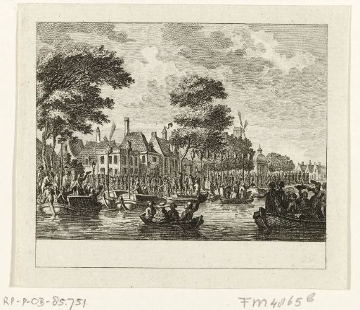 Departure of the Amsterdamers for Utrecht, 1787