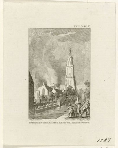 Explosion in the Church of Amersfoort, 1787