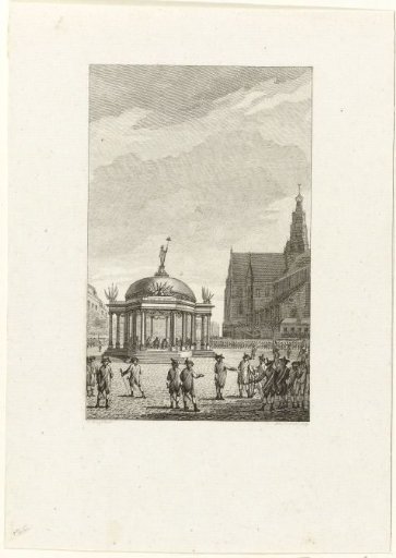 Swearing-in of the government regulation in Haarlem, 1787