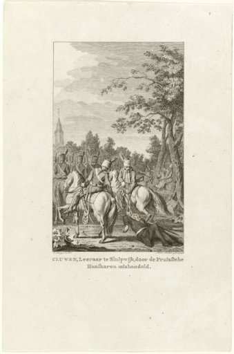 Assault on Minister Cluwen at Sluipwijk
