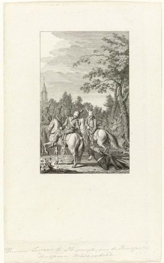 Assault on Minister Cluwen at Sluipwijk