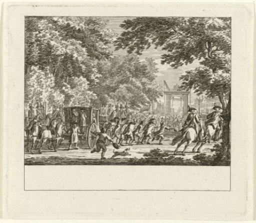 Arrival of the Prince of Orange, 1787