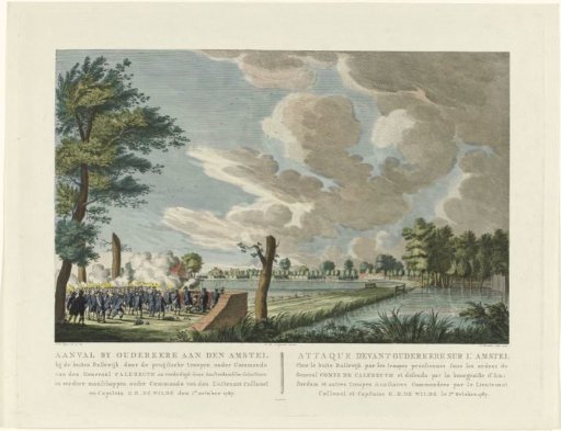 Attack at Ouderkerk aan de Amstel, 1787