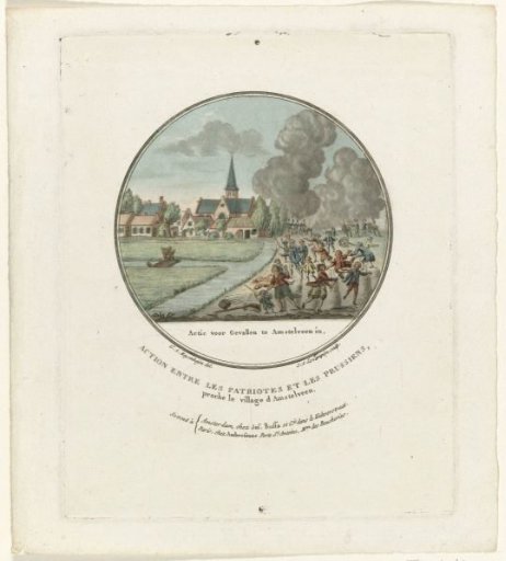 Attack on Amstelveen, 1787
