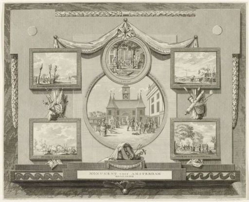 Monument for Amsterdam, 1787