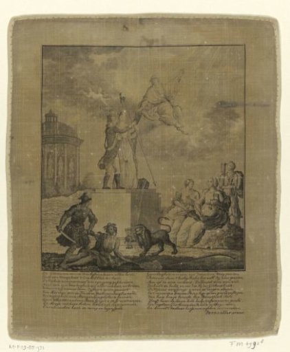 Allegory on the Restoration of Willem V as Stadtholder, 1787