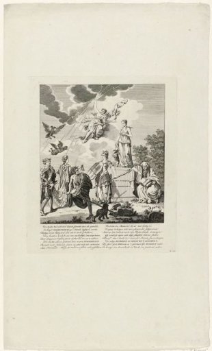 Allegory on the Attempts of Willem V to Enslave the Country, 1787