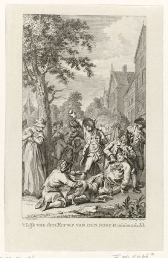 Mutilation of the Corpse of Preacher P. van den Bosch in Zoetermeer, 1787