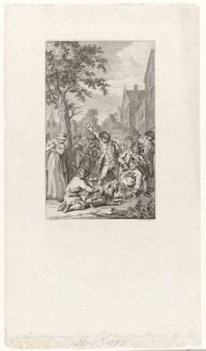 Mistreatment of the corpse of preacher P. van den Bosch in Zoetermeer, 1787