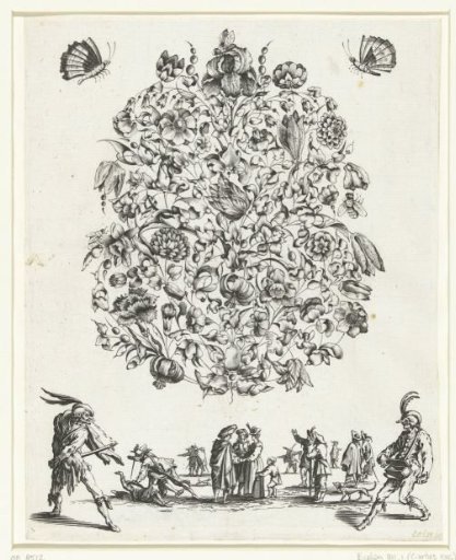 Goldsmith's bouquet with vines