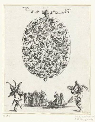 Medallion with floral motifs