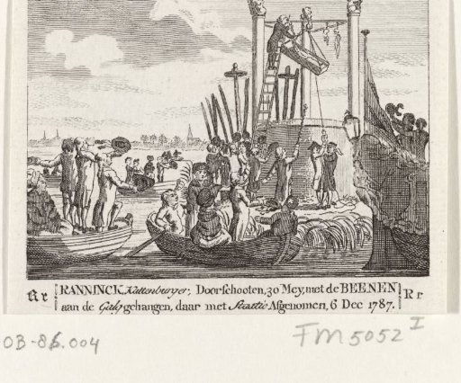 Corpse of Johannes Rannink Taken from the Gallows