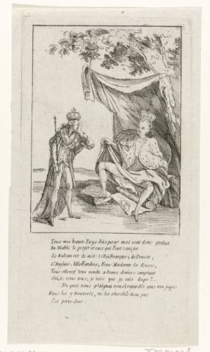 Catherine the Great Spreads Her Legs for Joseph II