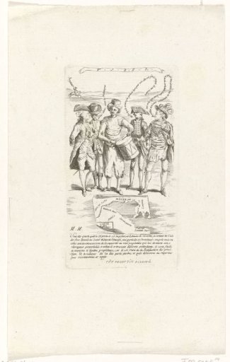 Torn Map of the Austrian Netherlands