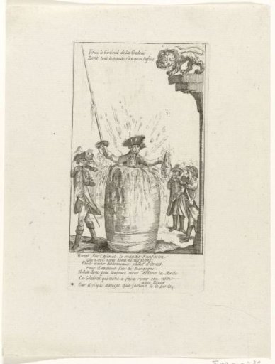 General in a Barrel with Filth
