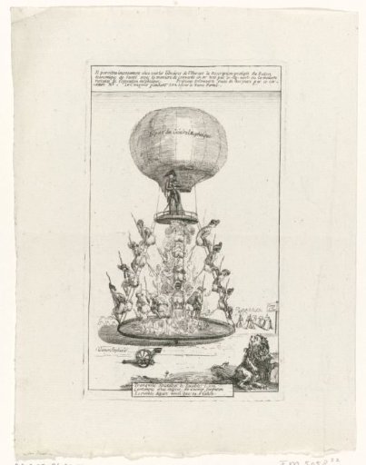 Hot-air balloon of the stinking general
