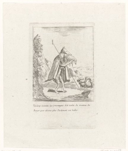 Joseph II as a wolf devouring a sheep