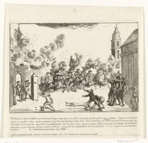 Incident at the Graanmarkt in Brussels, 1787