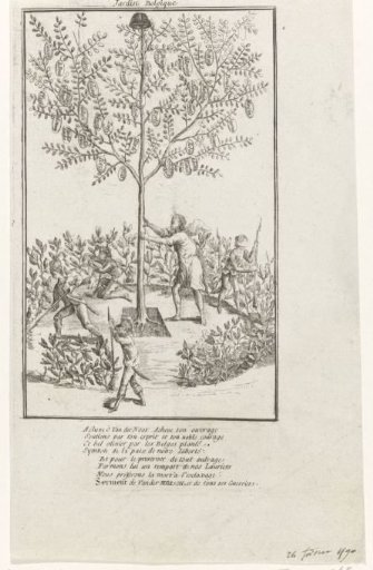 The Belgian Garden: allegory in honor of Van der Noot and Van der Mersch