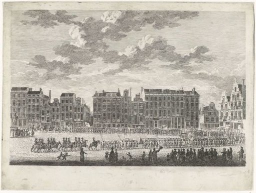 Procession of the shipwrights in Rotterdam, 1788