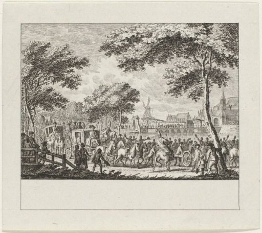 Departure of the Prussians from Amsterdam, 1788