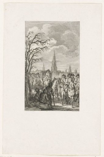 Chancellor J.A. van Crumpipen Brought Back from Breda to Brabant, 1789