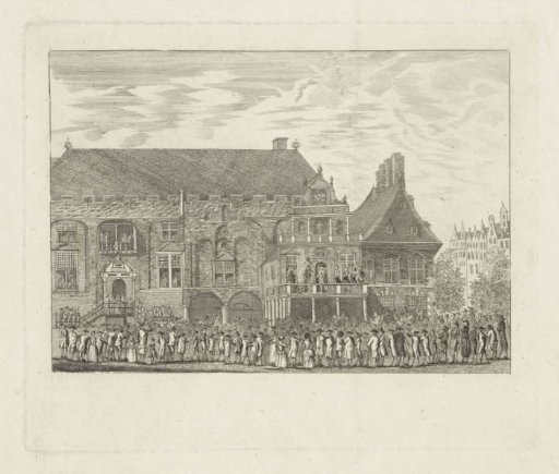 Burning of a Pamphlet in Haarlem, 1790