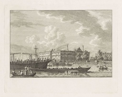View of the State Naval Magazine in Amsterdam after the Fire of 1791