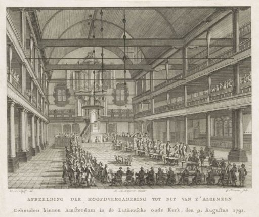 General Meeting of the Society for the Benefit of the Public, 1791