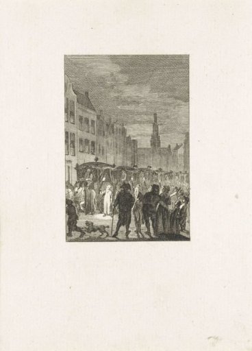 Funeral of the French Marquis de Maillebois in Maastricht, 1791