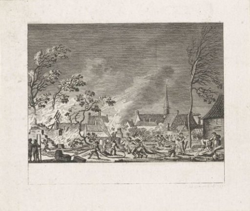 Fire at Amstelveen, 1792