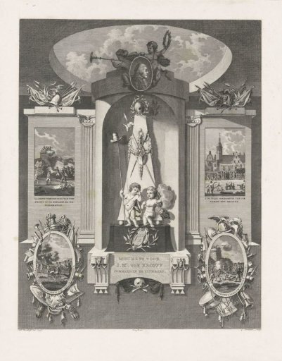 Monument for J.M. Baron von Kropff, 1793