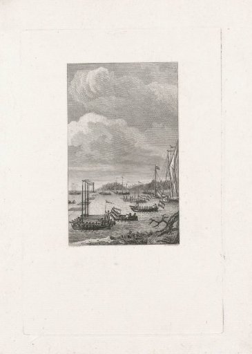 Cannon Boats in the Dordtsche Kil, 1793