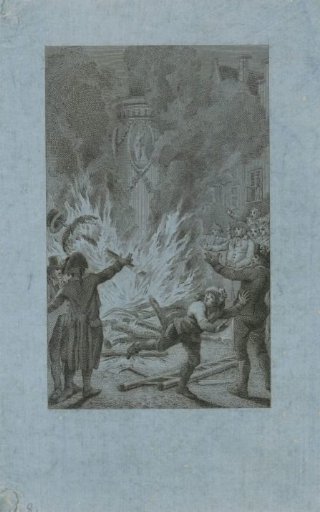 Burning of the Liberty Tree at Breda 1793